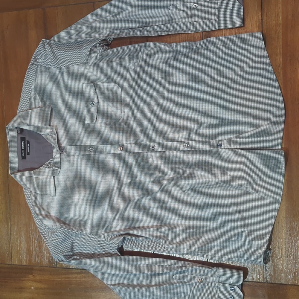 John Henry Modern Fit button up